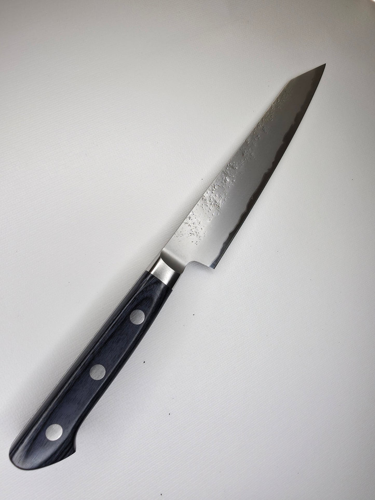 Petty Knife - Kiritsuke style 145mm – Aogami #2 with Nashiji Finish
