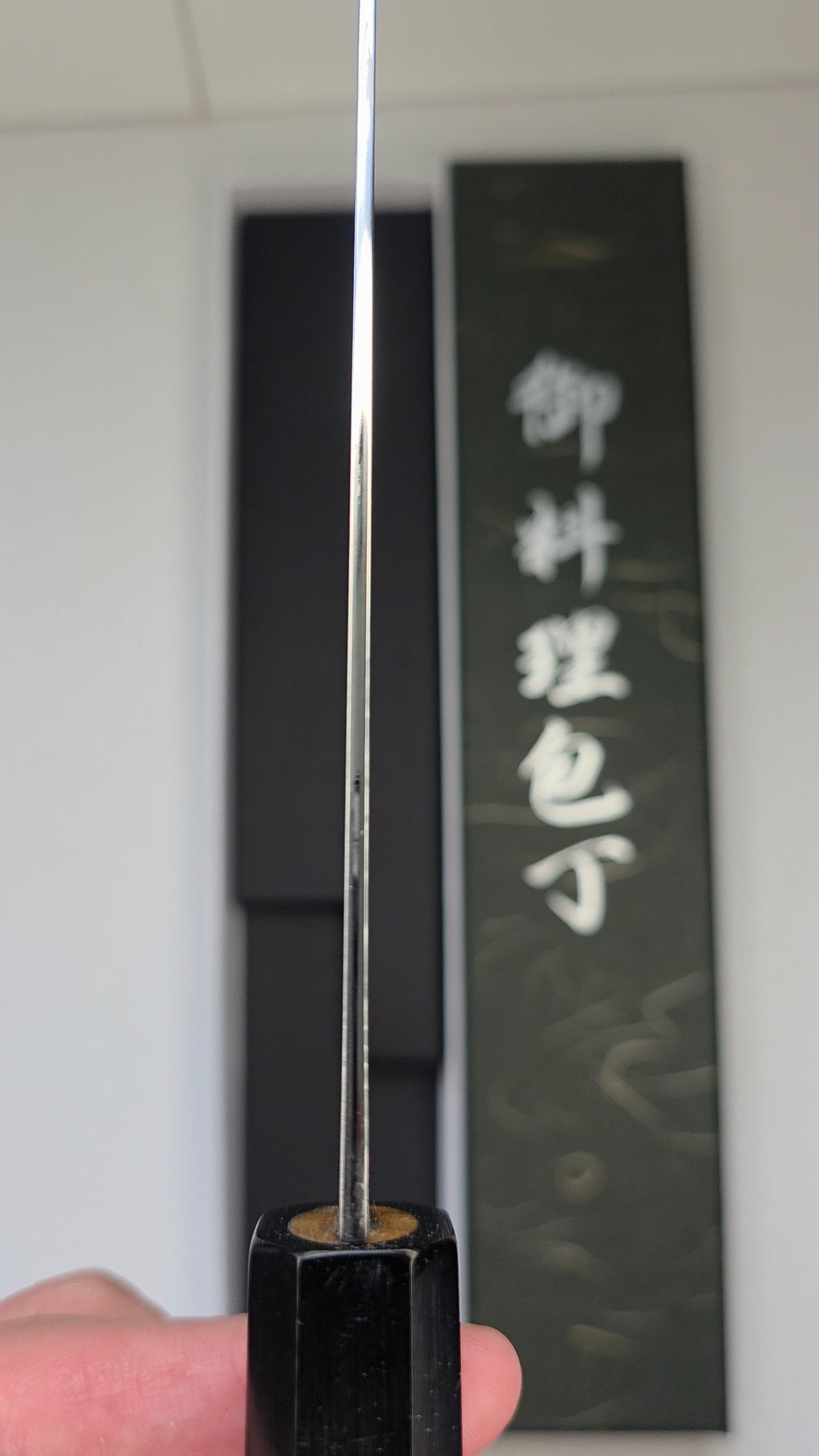 Hatsukokoro Ryuhyo SG2 Damascus Migaki Kiritsuke Bunka 180mm – Teak Handle