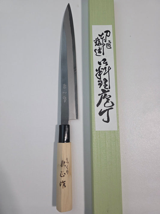 Minamoto Kanemasa Yanagiba – White #3 Steel