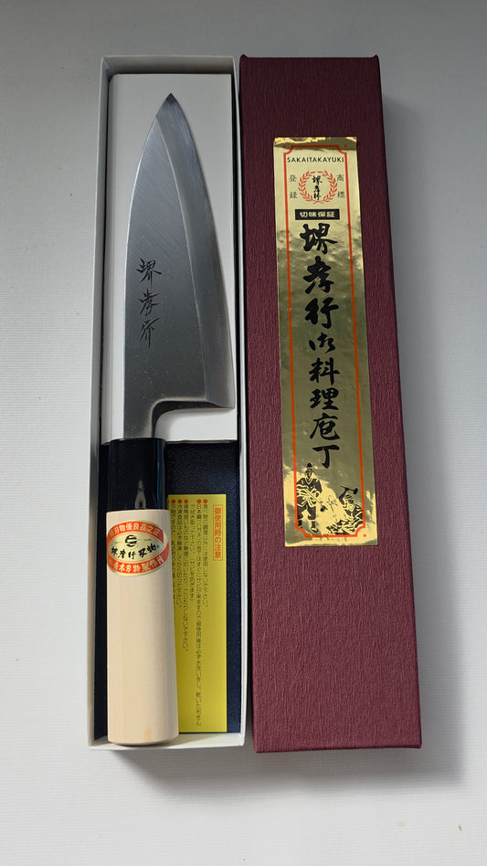 Takayuki Kasumitogi Deba 150mm – White #3 Steel
