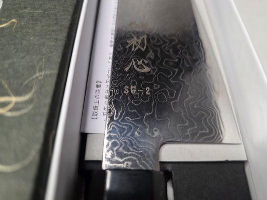 Hatsukokoro Ryuhyo R2 Damascus Gyuto 210mm