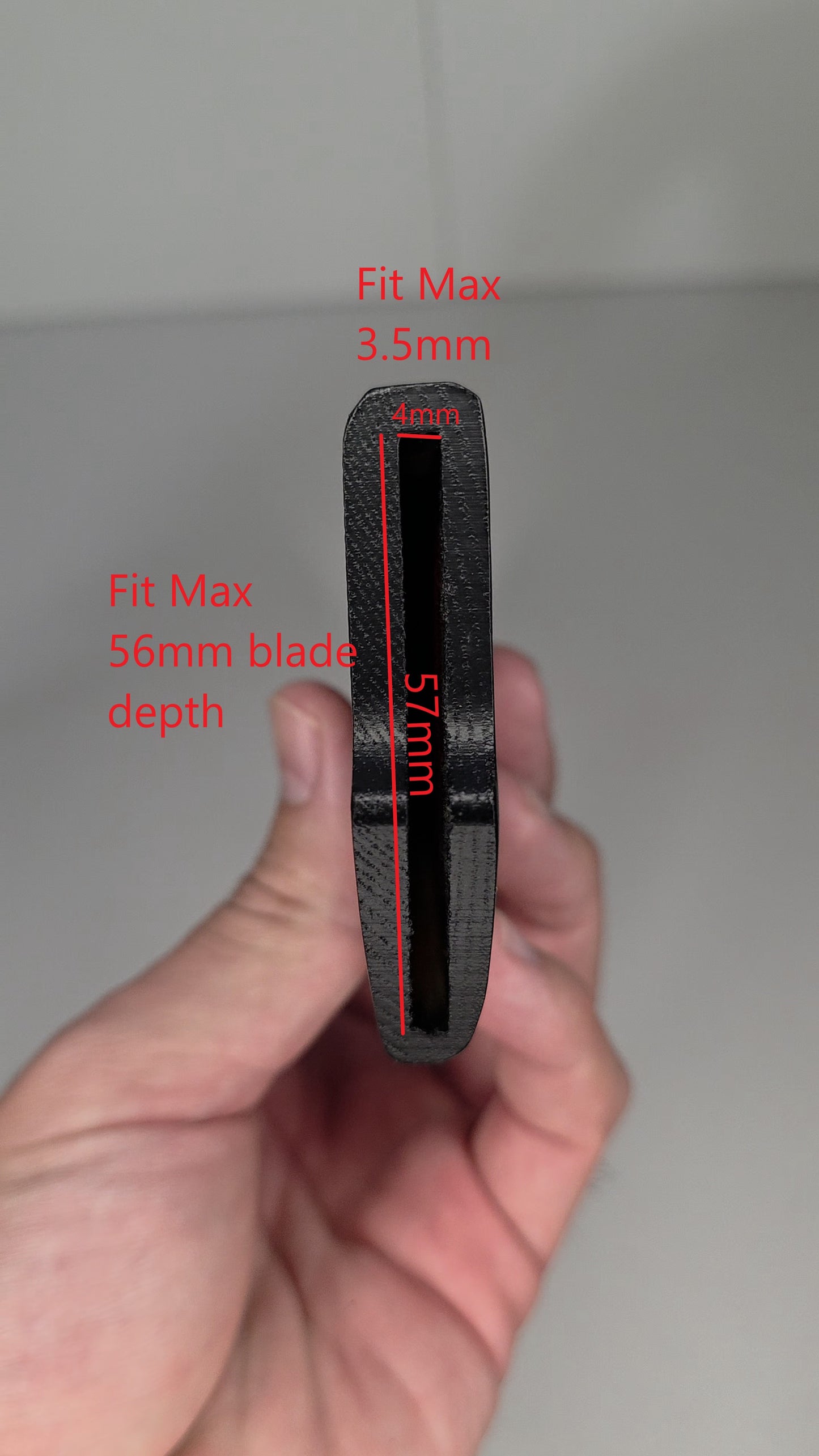 Magnetic Wooden Saya for Kiritsuke Style Gyuto (180mm–230mm / 7”–9”)