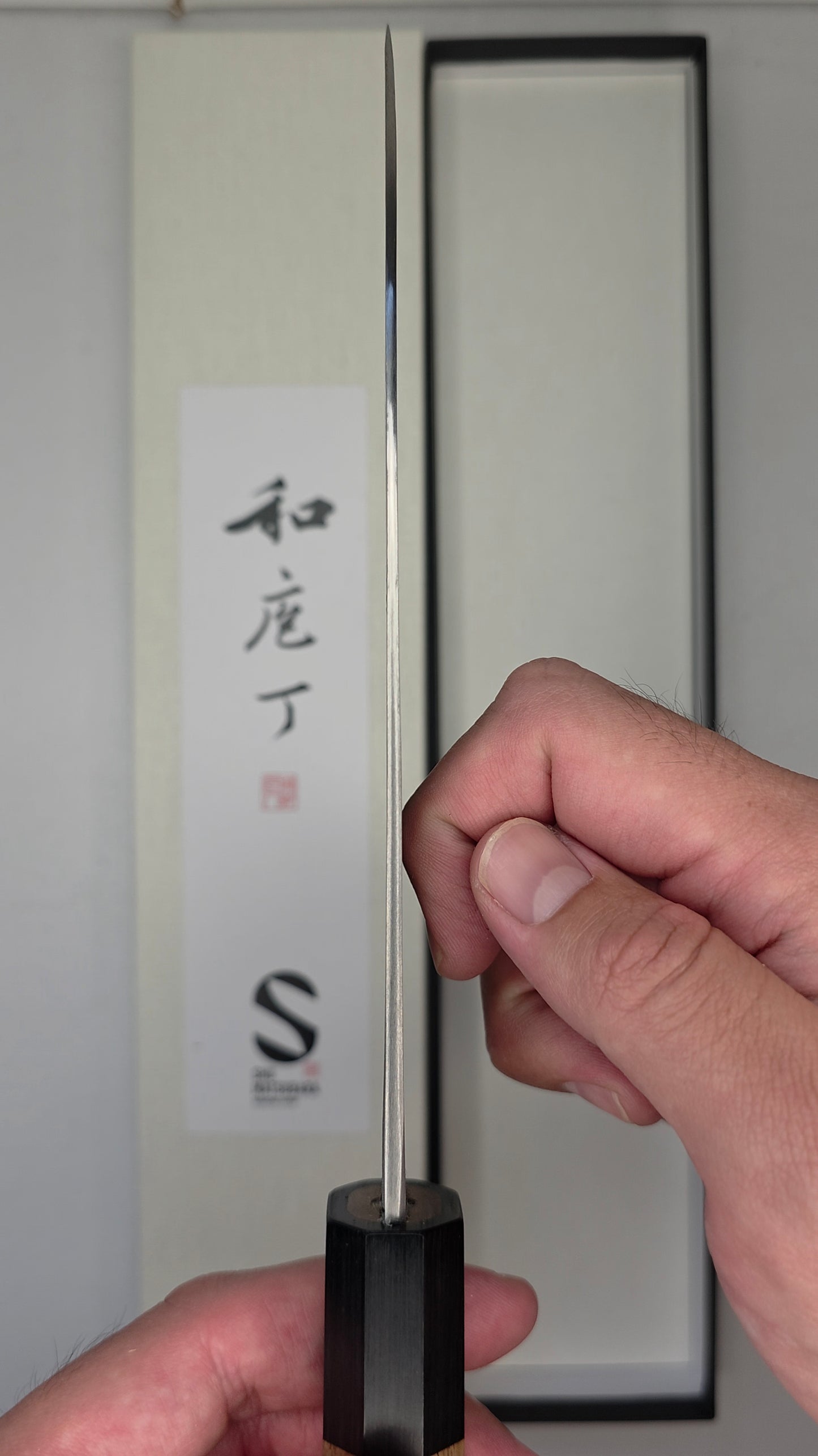 Matsubara Nashiji Santoku 165mm Aogami #2