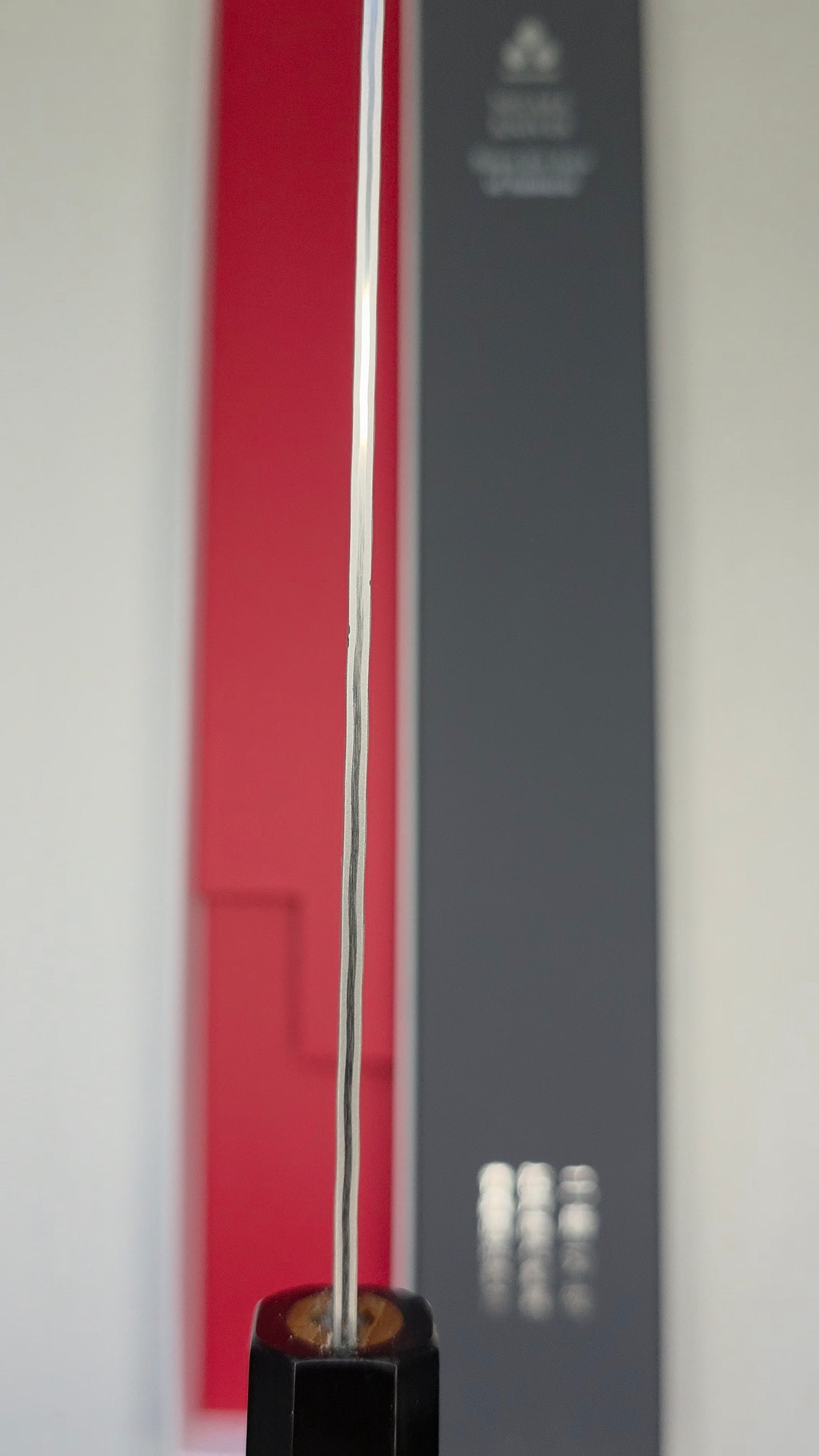 Nigara Tsuchime Gyuto 210mm – Aogami Super (Teak Handle)