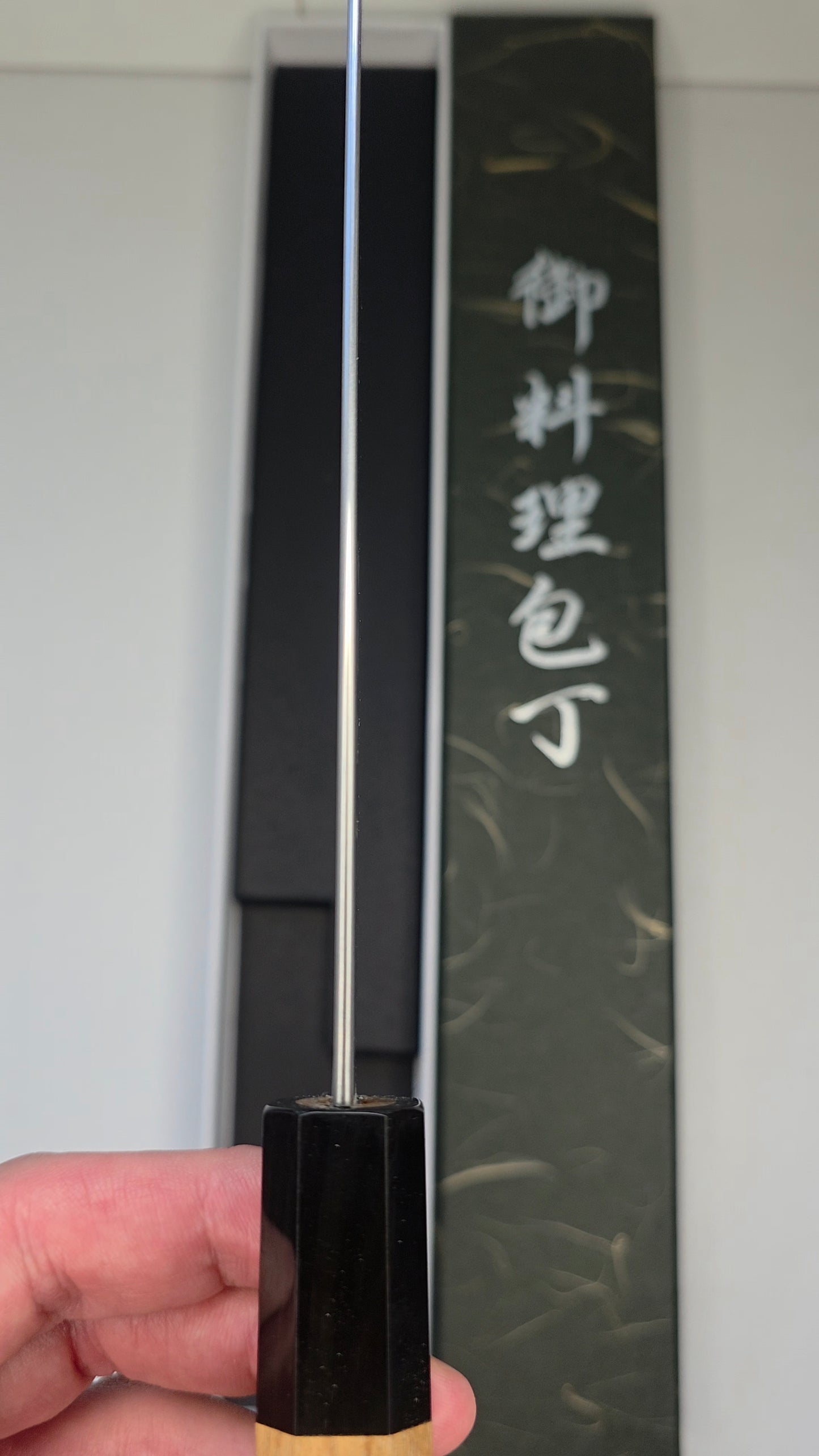 Hatsukokoro Hayabusa 3-Layer Gyuto 210mm – Aogami Super (Teak Handle)