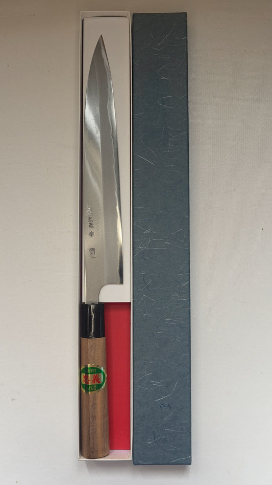Tosa Tadayoshi Sujihiki Blue #1 steel 240mm