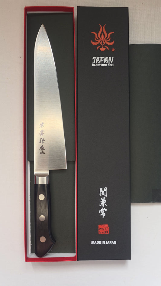 Seki Kanetsune Gyuto 210mm AUS10 Steel Chef Knife