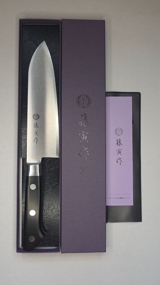 Tojiro Fujitora DP Santoku Knife 170mm - VG10 Steel