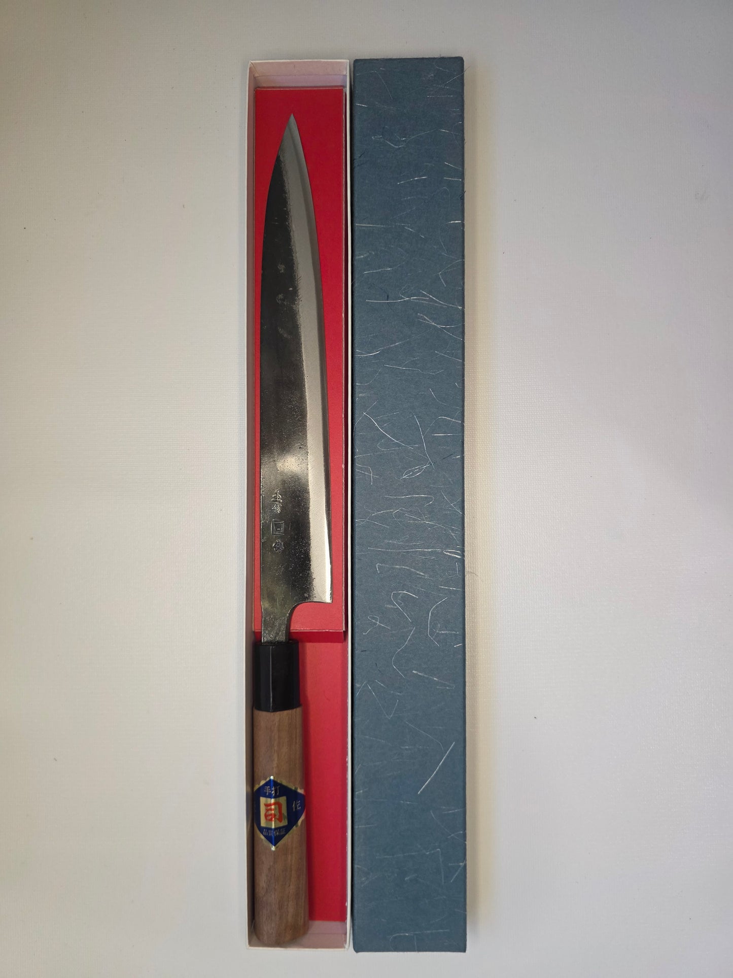 Tosa Sujihiki – White #1 Steel – 240mm – Kurouchi Finish